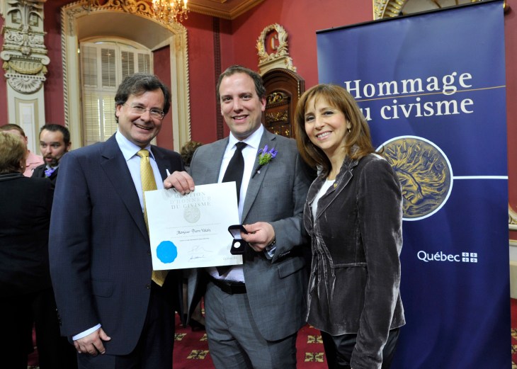 Photo hommage du civisme