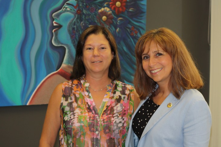 Louise Lallier et Nathalie Roy