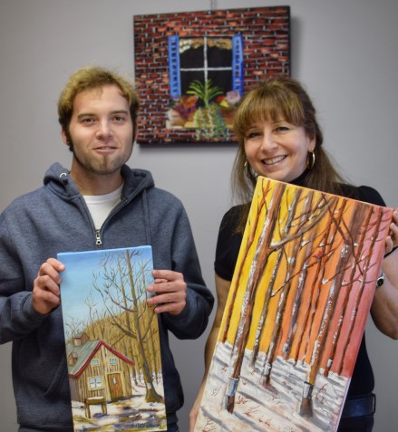 Simon Clairoux et Nathalie Roy